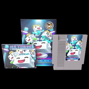 Multidude - 任天堂エンターテイメントシステム NES 用の公式 Mega Cat Studios アクション パズル プラットフォーム ビデオ ゲーム カート