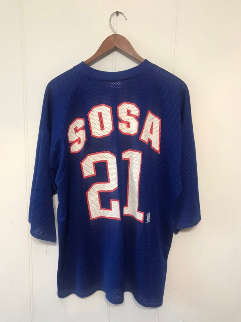 chicago cubs jersey xl