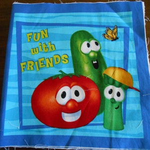 Fun with Friends Children&#39;s cloth book fabric craft panel