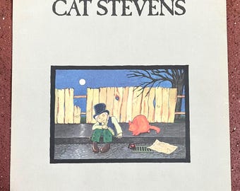 Disque vinyle vintage LP Teaser and the Firecat original 1971 par Cat Stevens,