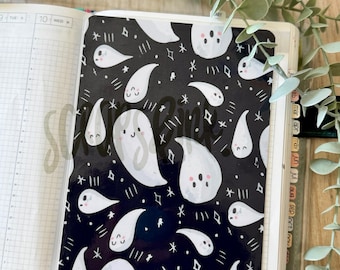 Adorable Spooky Ghost Pattern Pencil Board: A5 Laminated Planner, Art, or Journaling Accessory