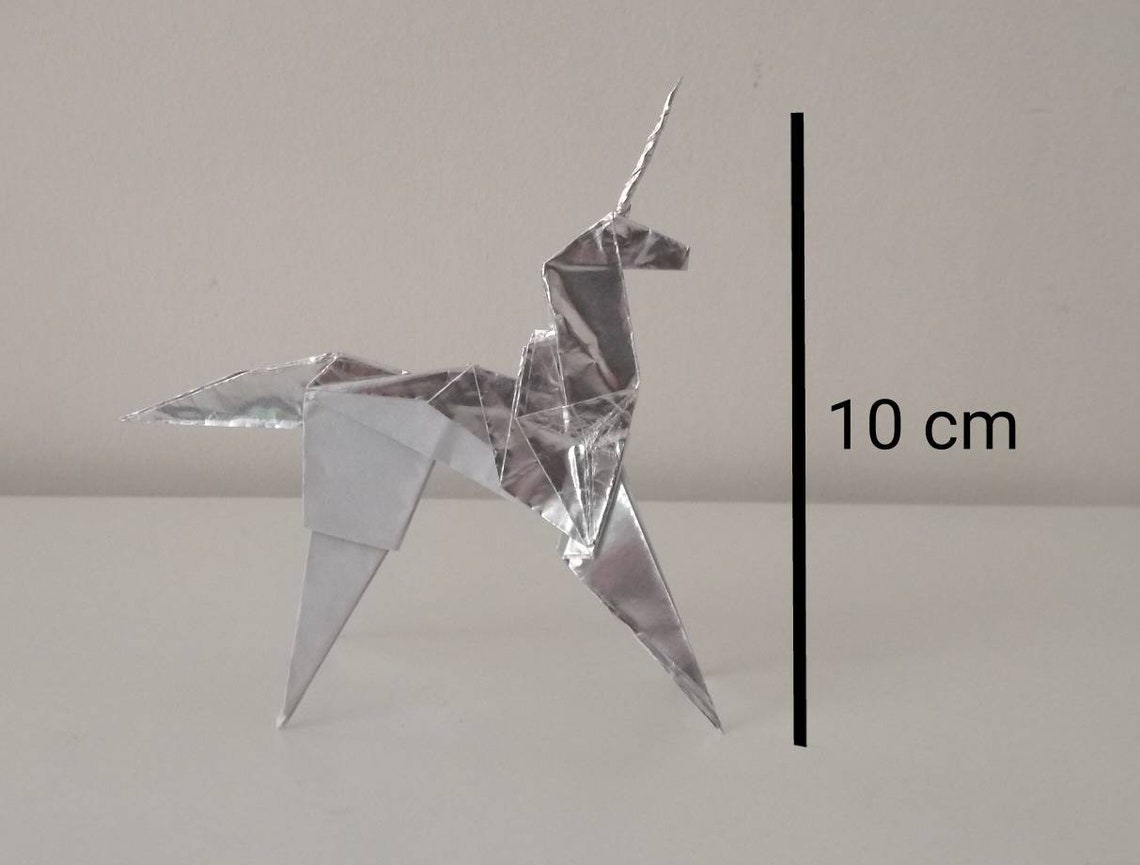 Handmade origami Blade Runner unicorn | Etsy