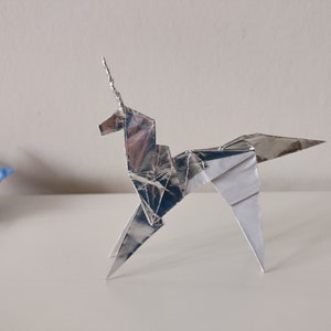 Handmade origami Blade Runner unicorn / paper unicorn / eco-friendly gift