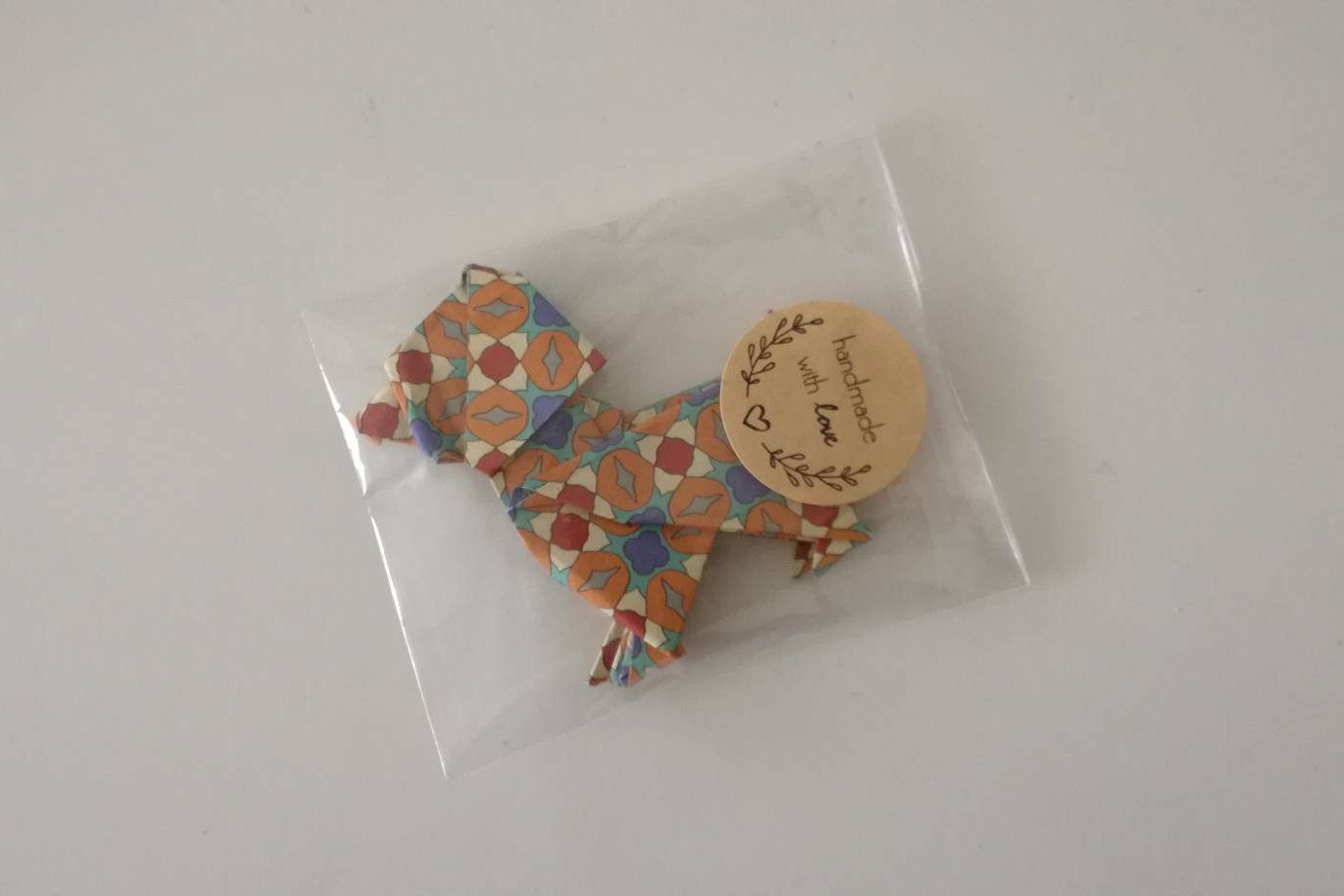 Handmade Origami Dog kimono Pattern / Paper Animals / Etsy