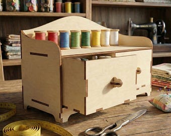 Boîte Organisatrice Bobines Fil Multifonction – Tiroirs, Crochet, Magnétique Pour Aiguilles & Ciseaux Support Magnétique Ciseaux Boîte Organisatrice Bobines Fil Multifonction – Tiroirs, Crochet, Magnétique Pour Aiguilles & Ciseaux Support Magnétique Ciseaux