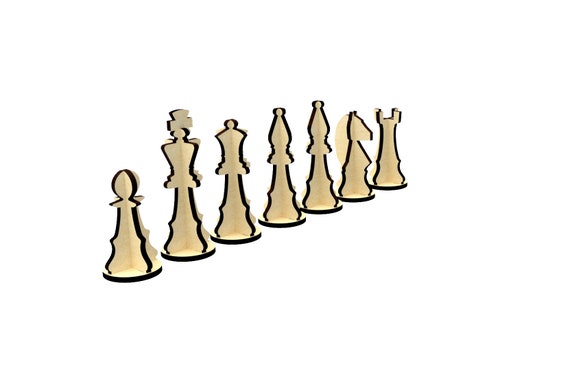 Chess Pieces King Queen Knight Bishop Castle Rook Pawn Chess SVG Files
