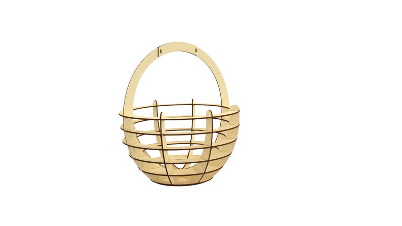 easter svg laser cut basket dxf files for laser cut files dxf egg ornaments plywood laser egg basket template egg template easter svg file