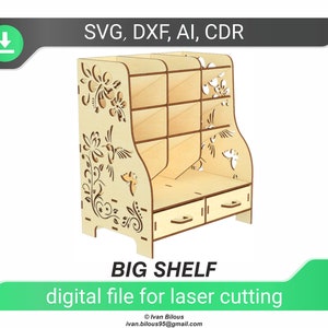 laser cut file stand dxf files for laser cut pattern for cnc table stand for cnc plan stand laser file plywood stand svg, cut file for laser