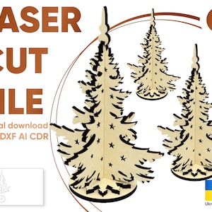 Weihnachtsbaum dxf, Sperrholz, Laser geschnitten Datei, Weihnachtsbaum Laser geschnitten Datei, Weihnachtsbaum schneiden Datei, Weihnachtsbaum Tannenbaum, Weihnachtsbaum schneiden Tannenbaum Datei
