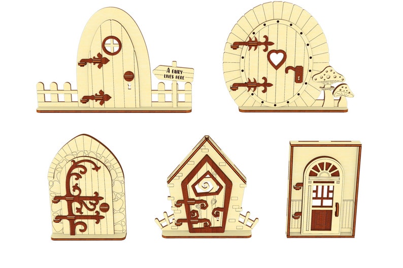 Fairy Door Template Printable