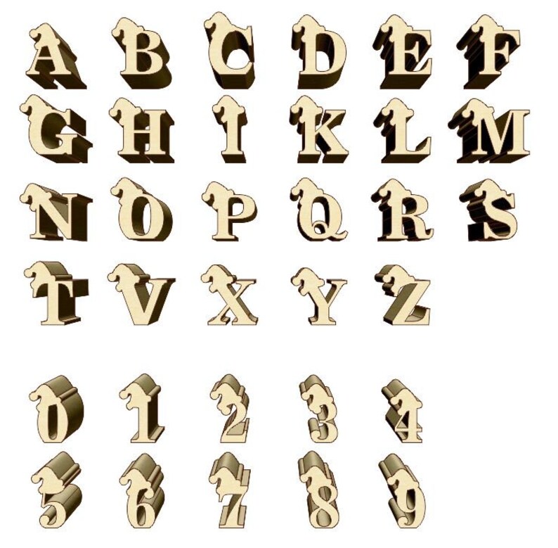 Download Laser cut christmas alphabet svg cricut letters christmas ...