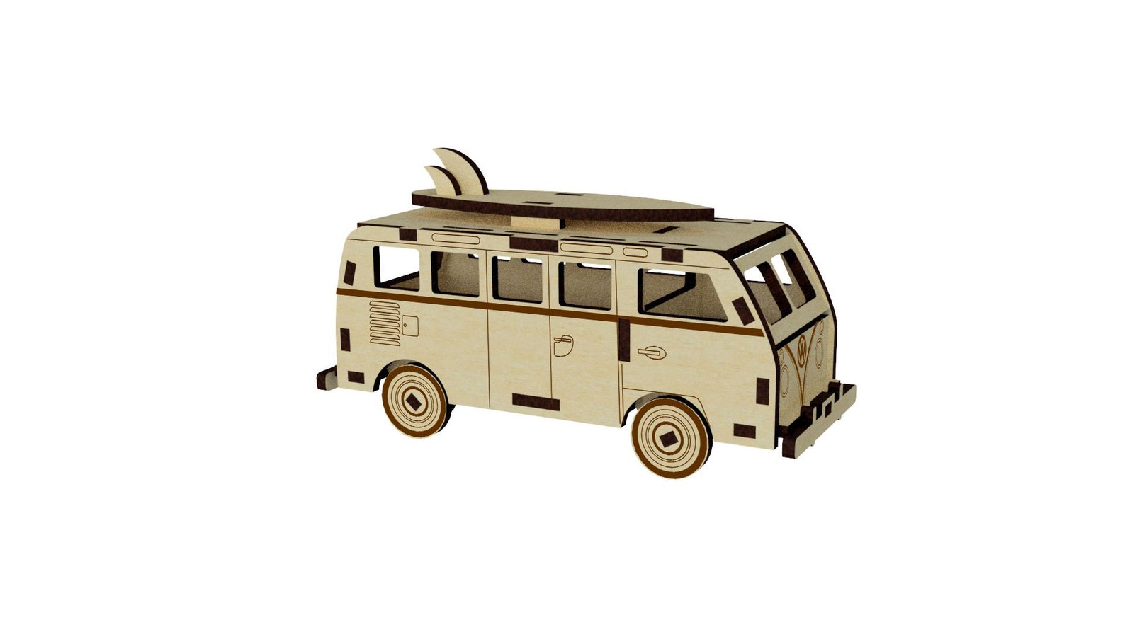 Laser Cut Model Dxf Files for Laser Template Car Model for Etsy