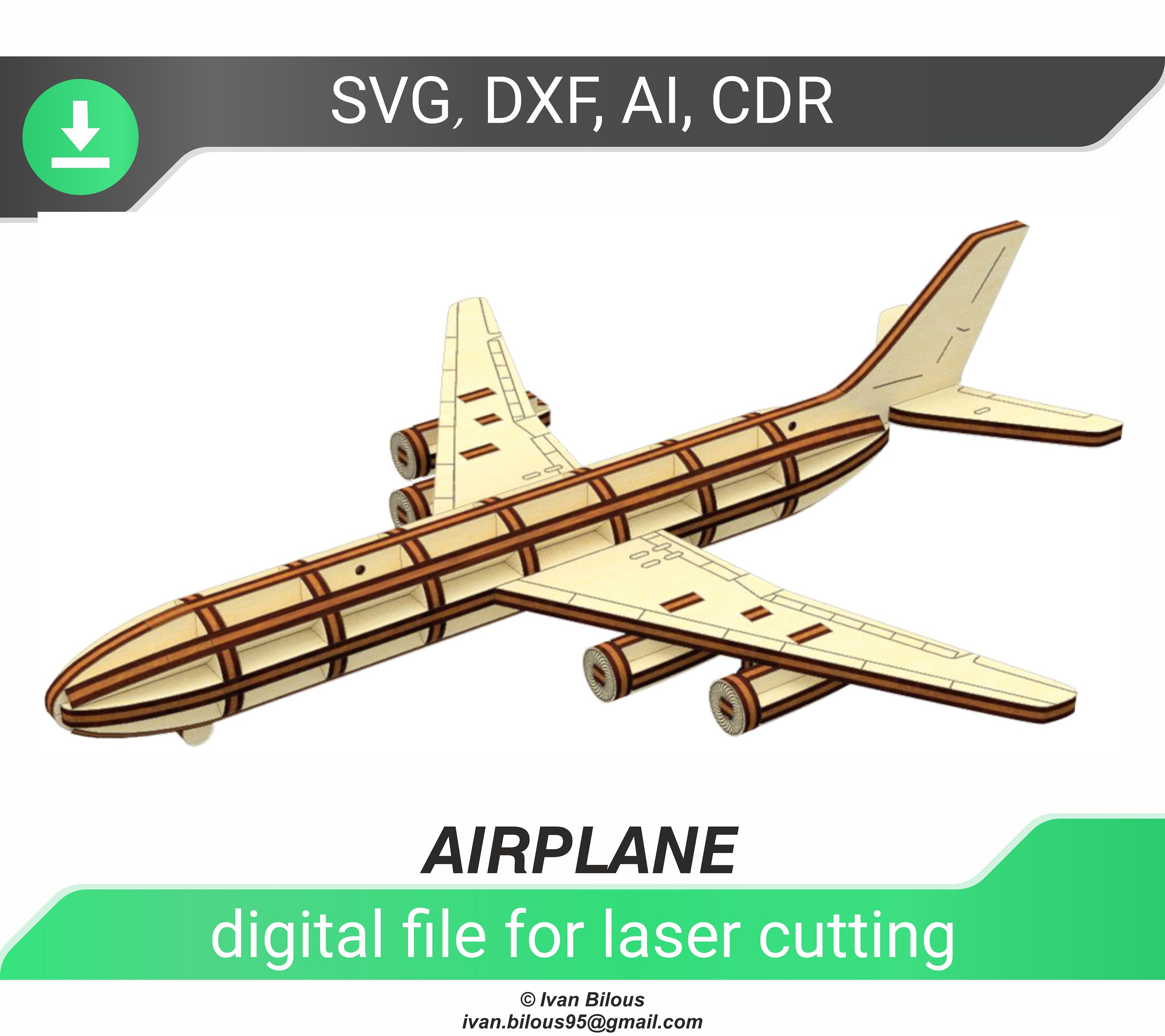 CCL Cutting Die Airplane Accessories Friendz 128x108x1mm 9 PC Nr.467