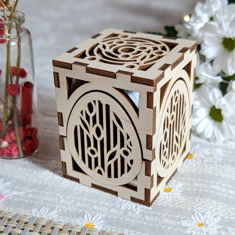 Easter Egg Box SVG Laser Cut File: Wooden Chocolate Egg Holder (digital ...