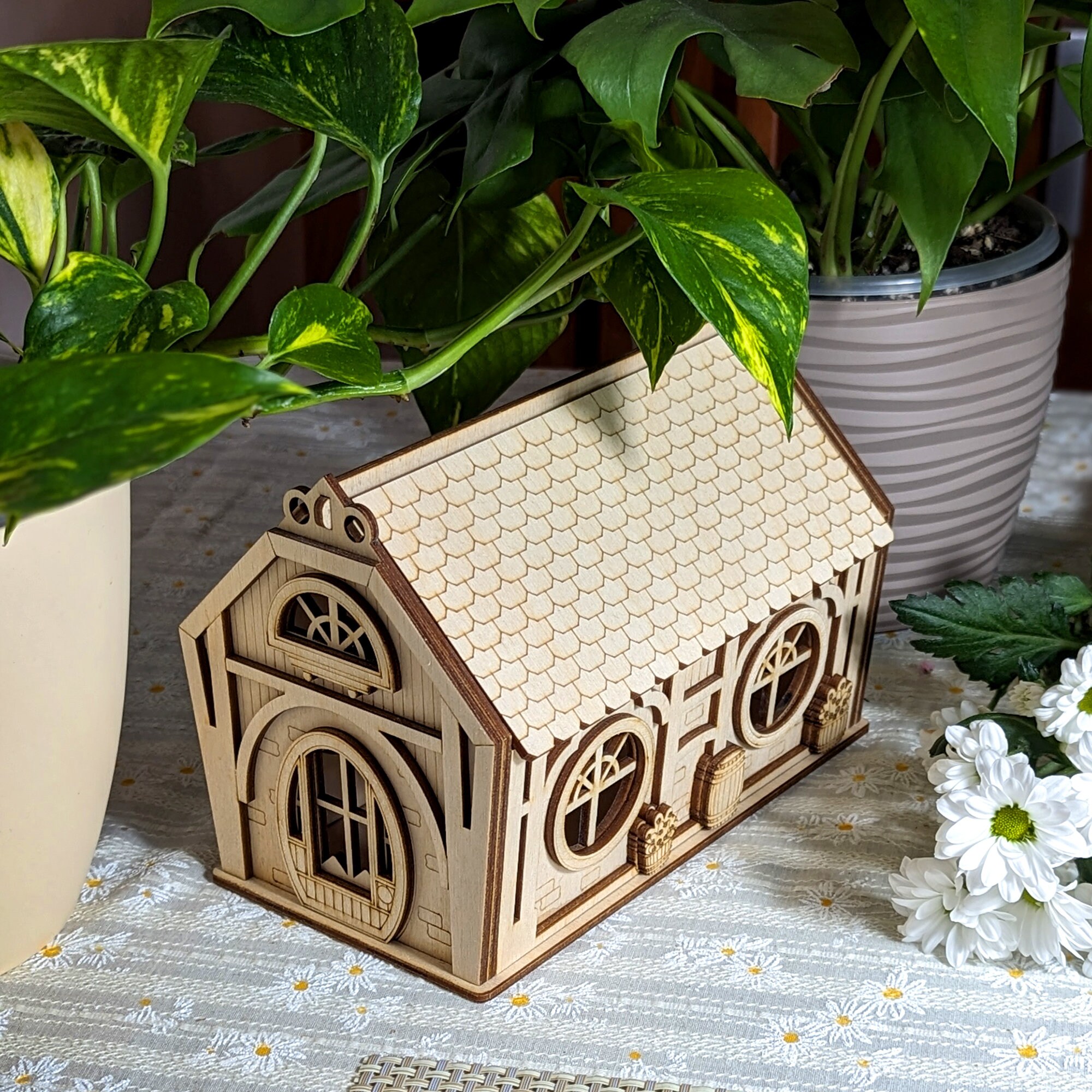 Easter Sweet Box: Laser Cut File, SVG Candy House Digital Pattern - Etsy