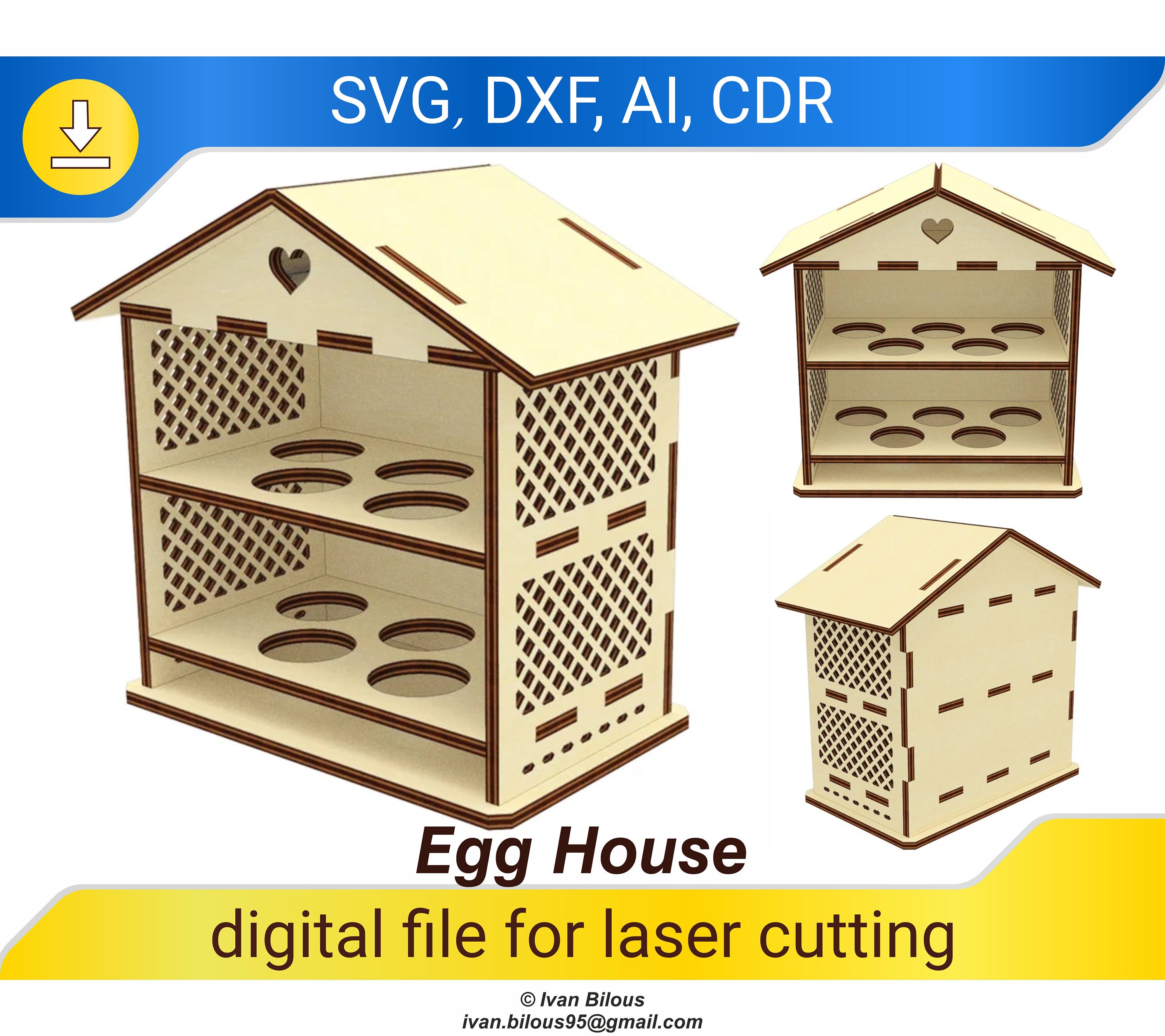 Egg Stand Laser Cut File SVG Plan of Easter Holder for - Etsy Australia