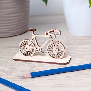 Wooden bicycle laser cut design file