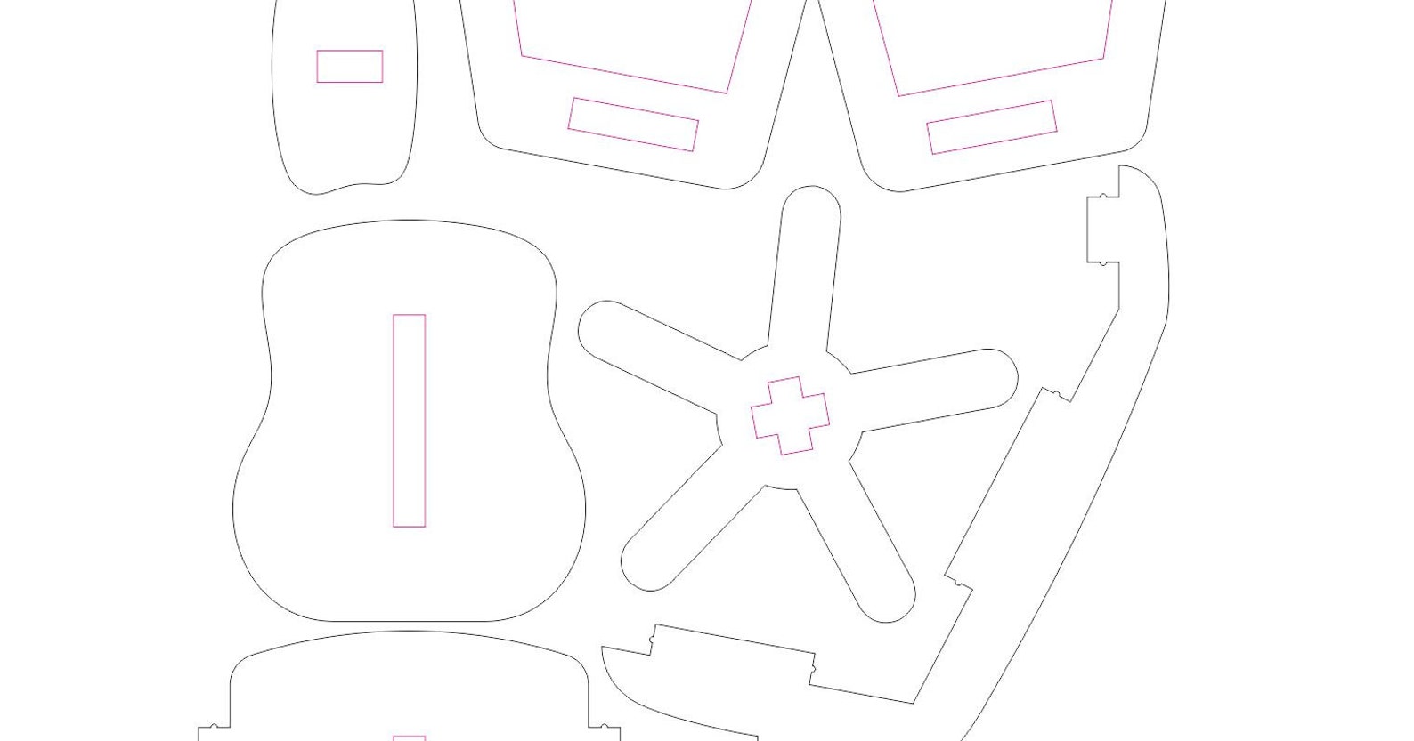 Doll House Furniture Svg Digital File Pattern Cnc Etsy