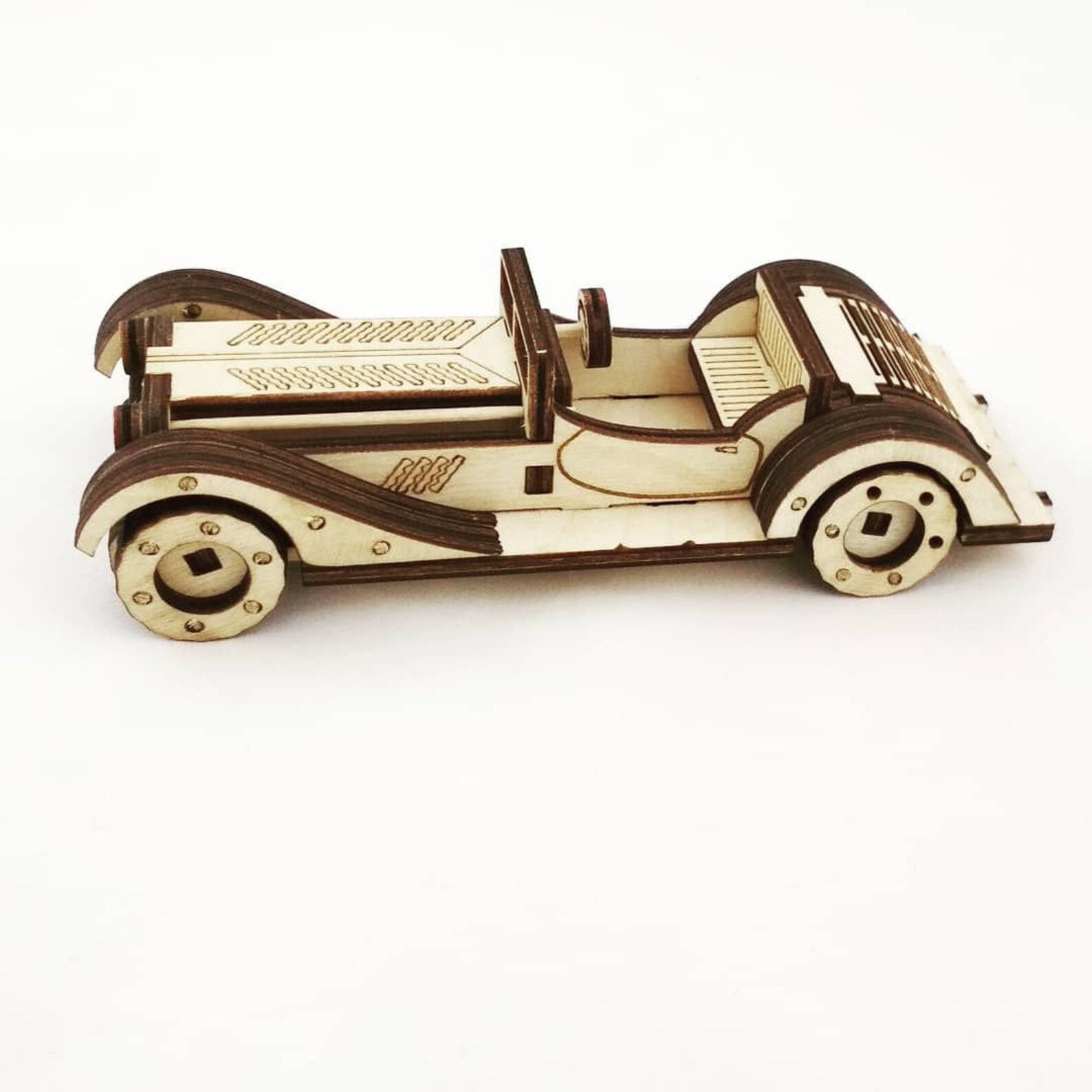 Laser cut files 3d puzzle plywood laser cut model 3d models Etsy