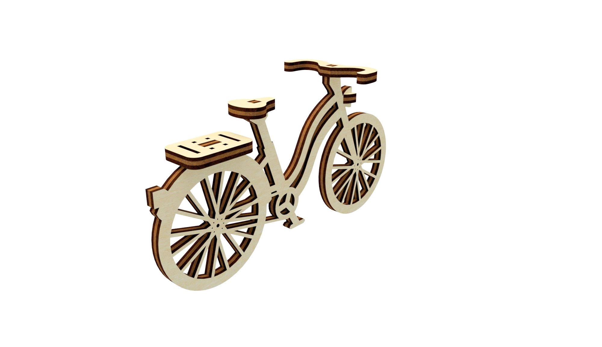 Bicycle Svg Files for Laser Cut Ride Dxf Pattern for Etsy