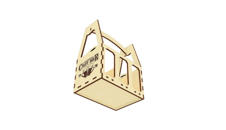 Download Beer basket laser files glowforge svg cut file beer holder ... Download Beer basket laser files glowforge svg cut file beer holder ...