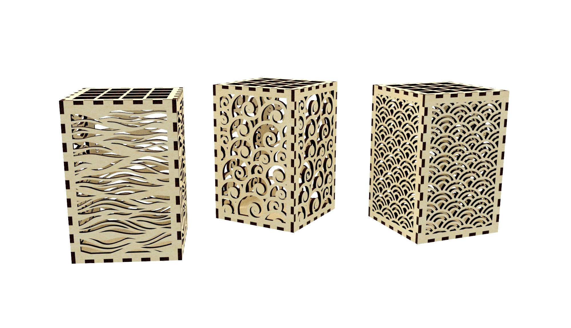 Laser cut cut file pencil holder svg files pen Etsy