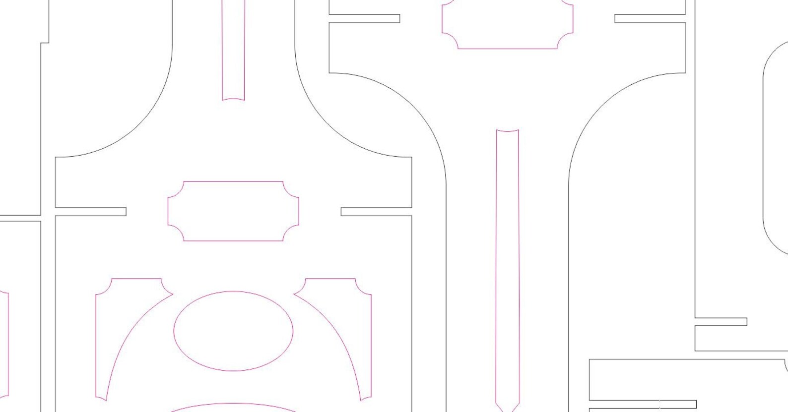 Laser Cut Bottle Holder Dxf Files for Laser Files Stand Dxf Etsy UK