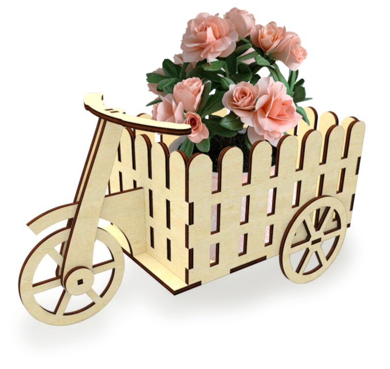 Download Laser cut stand svg glowforge files tricycle dxf files for ...