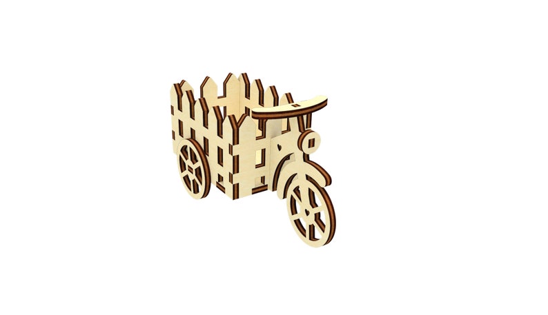 Download Glowforge svg cut files laser cut tricycle dxf files for ...