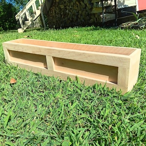 Window Box | Window Box Planter | Window Flower Box | Window Planter Box | Cedar Flower Box | Ledge Planter
