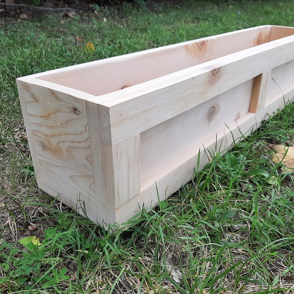 Wood Window Box - Etsy