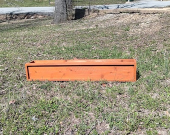 Cedar Window Box Planter | Flower Ledge Planter