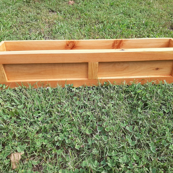 Window Box | Window Box Planter | Window Flower Box | Window Planter Box | Cedar Flower Box | Ledge Planter