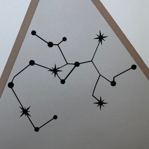 Saggittarius zodiac constellation vinyl decal/sticker ~ multiple colours available