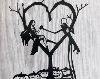Download Free Nightmare Before Christmas Decal Etsy SVG Cut Files