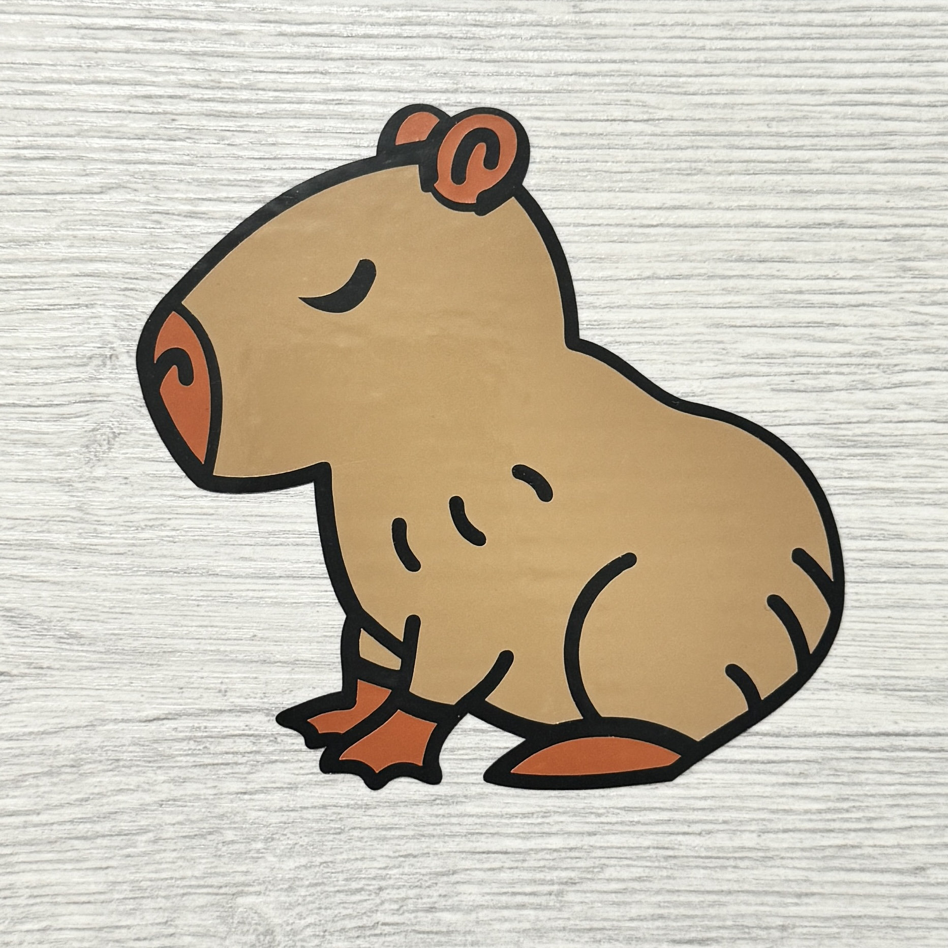 Capybara Vinyl Decal/sticker, 2 Designs to Choose From Capivara ...