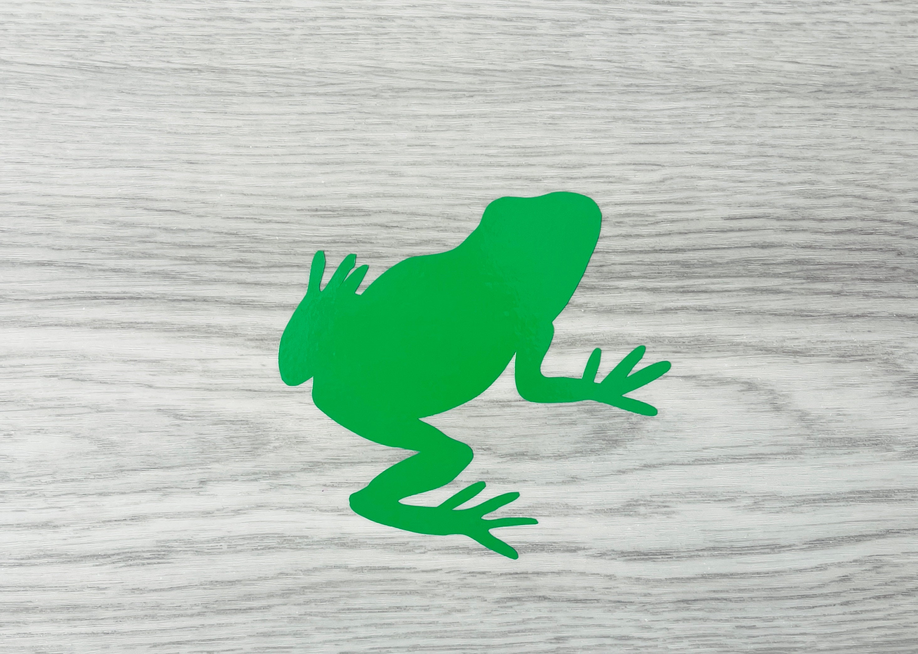 Frog Vinyl Decal/sticker ( 4 Designs to Choose From) - Etsy