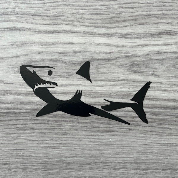 Great white shark vinyl decal/sticker