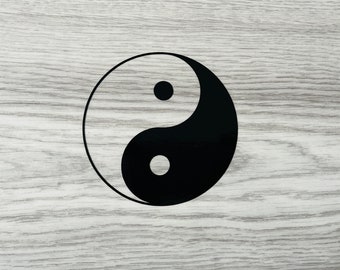 Yin Yang vinyl decal/sticker