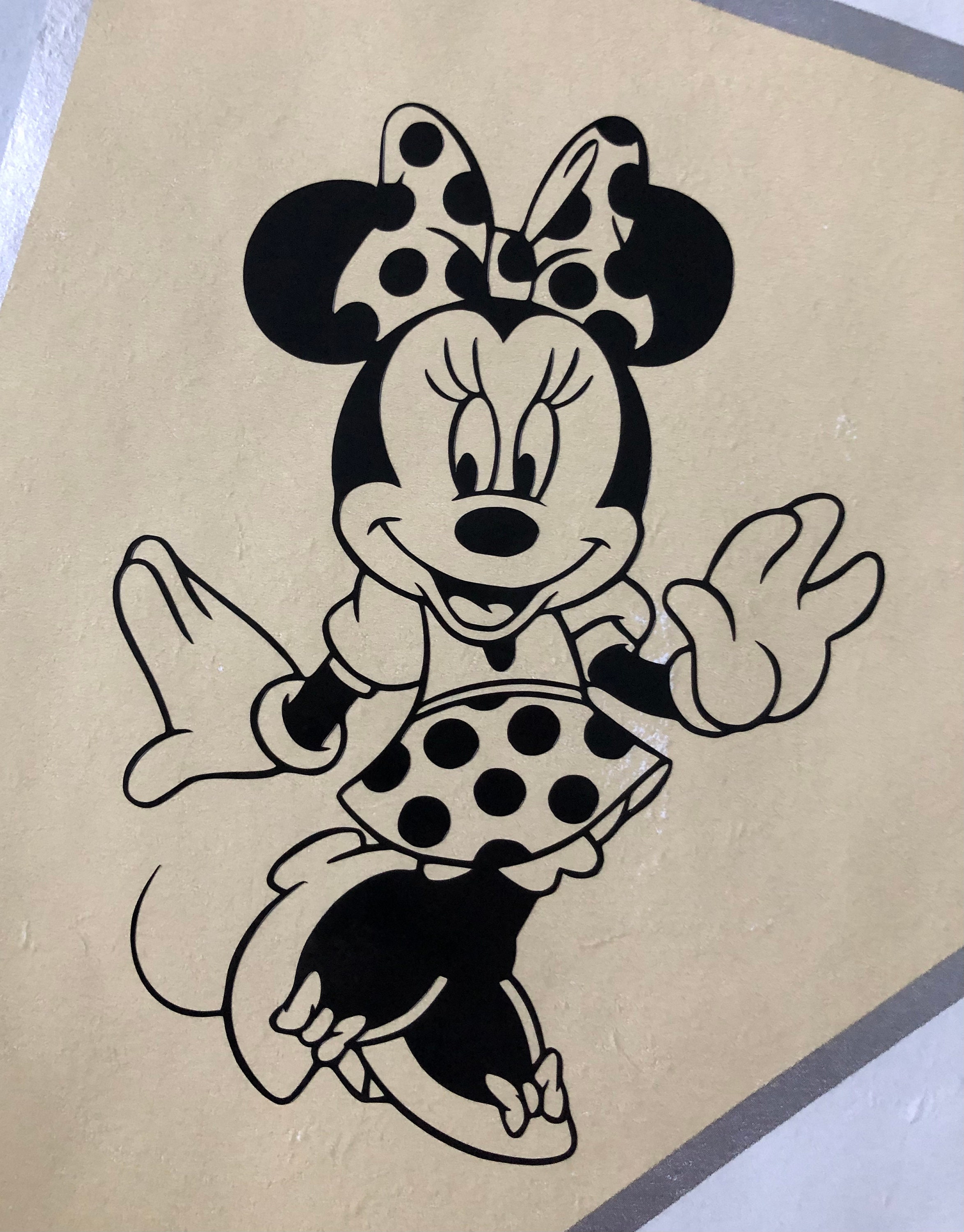 15cm Aufkleber Sticker Micky Minni Minnie Maus Mickey Mouse Auto Fenster B  246