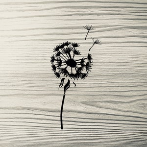 Dandelion vinyl decal/sticker