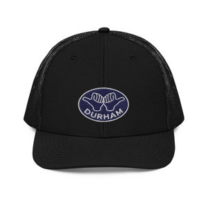 Boné trucker Durham Bull Hands Patch estilo Richardson 112