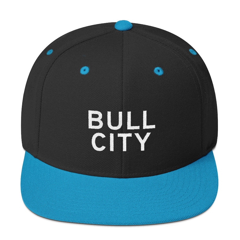 Bull City Durham NC Snapback Hat Etsy bull-city-durham-nc-snapback-hat-etsy