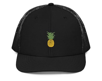Ananas bestickter Mesh Trucker Hat