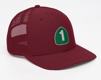 California Pacific Coast Highway 1 Trucker Cap | Richardson 112