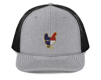 North Carolina Flagge Huhn Richardson 112 Trucker Hut