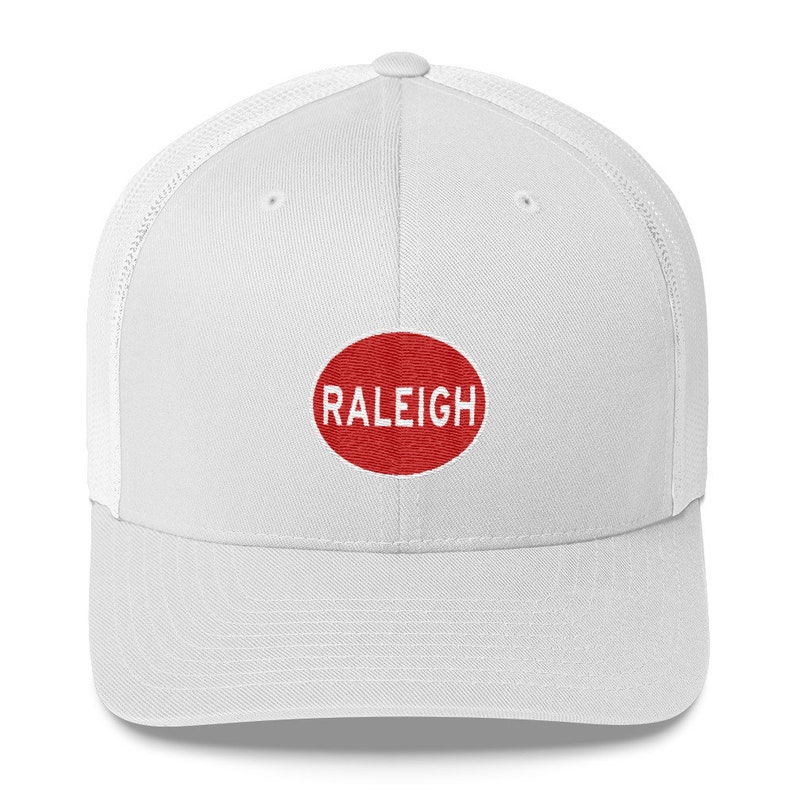 Raleigh Hat Mesh Patch Trucker Cap - Etsy