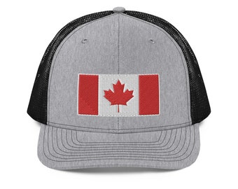 Kanadische Flagge Bestickte Richardson 112 Trucker Cap