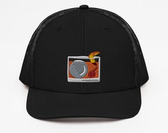 Old Fashioned Cocktail Mesh Trucker Hut | Richardson 112