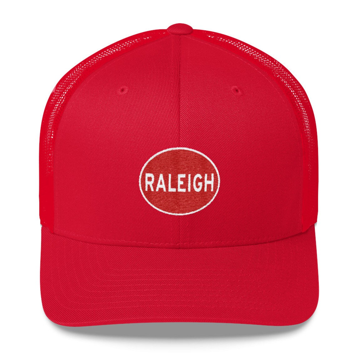 Raleigh Hat Mesh Patch Trucker Cap - Etsy